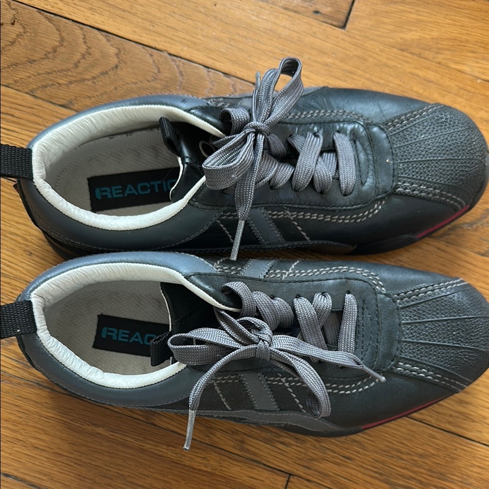 Black & Grey Men's Reaction Shoes